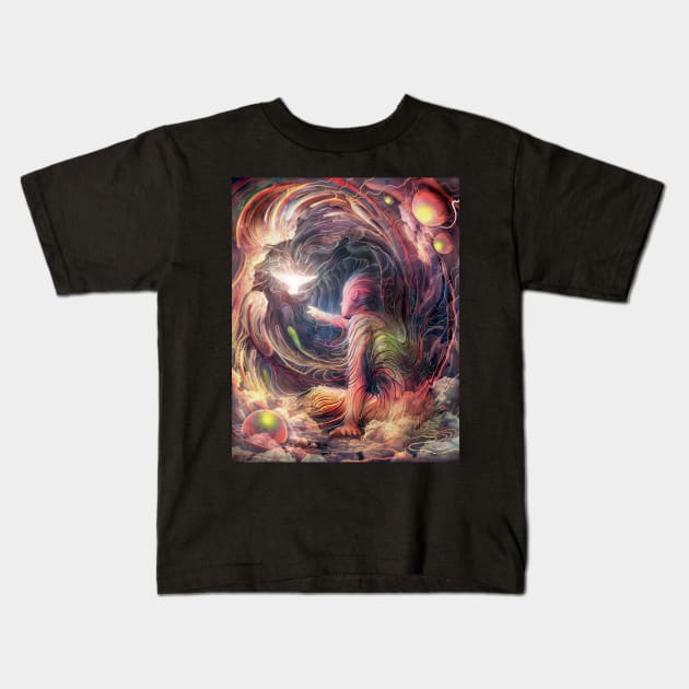 "Purpose" Kids T-Shirt by silviovieiraart